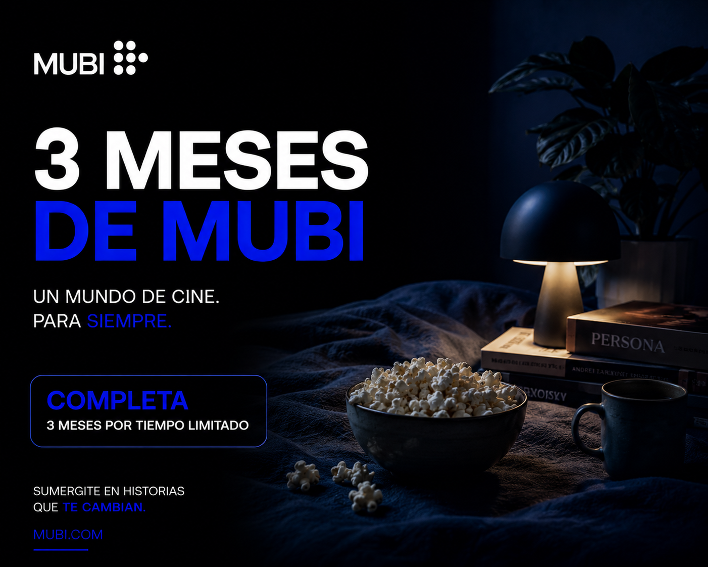 MUBI GO 3M COMPLETA